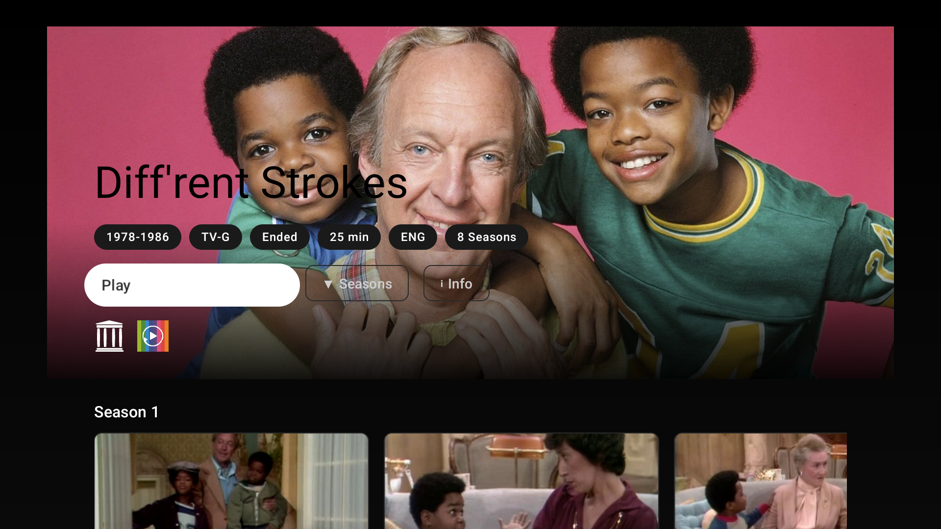 Reewynd series detail view